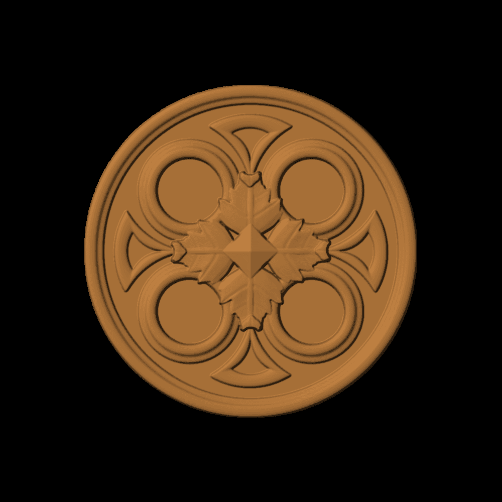 Quatrefoil Window Rosette