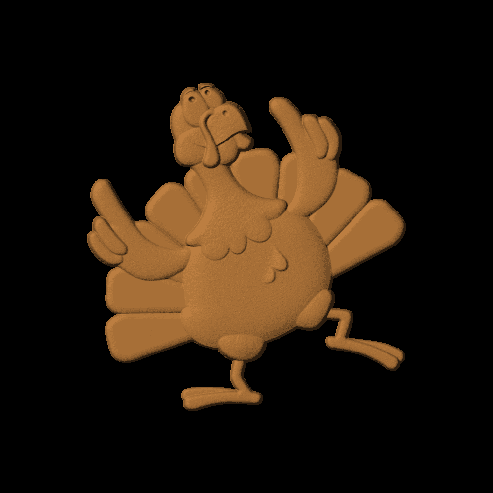 Dancing Turkey Pattern