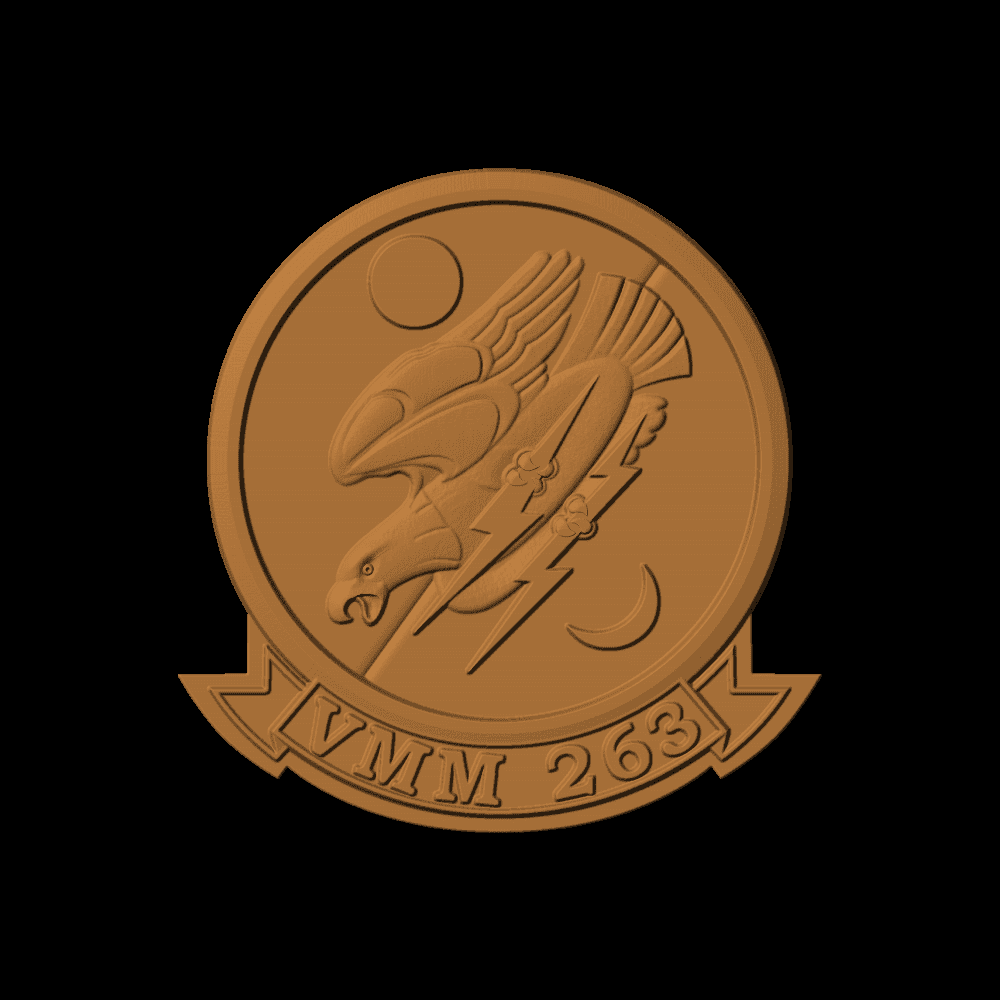 VMM 263 Military Emblem