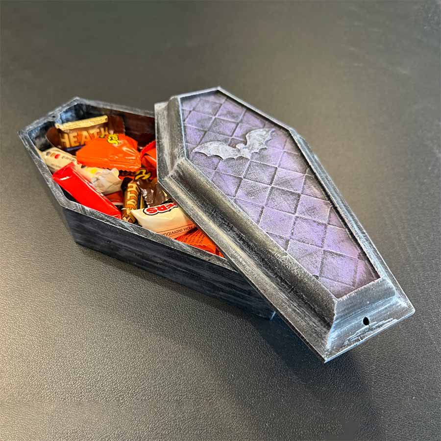 Coffin box candy